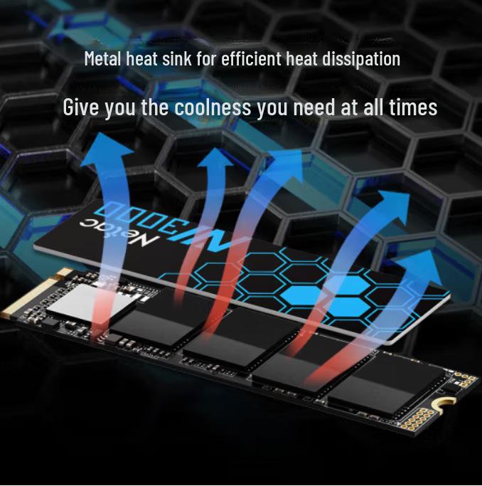 Netac 512GB NVMe M.2 SSD NV3000A, 3300MB/s Read Speed