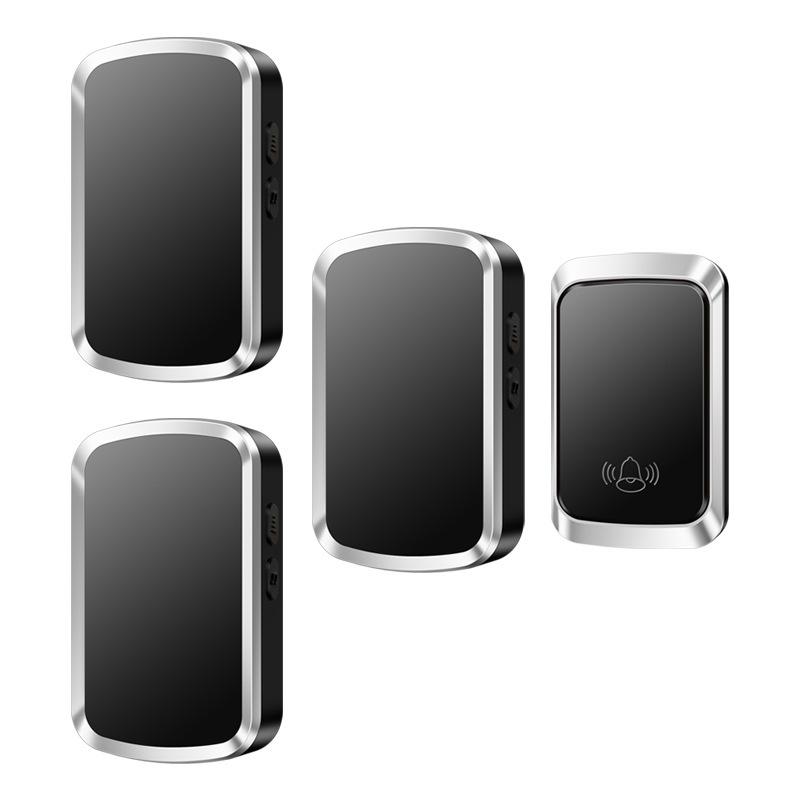 Self-Powered Wireless Doorbell: Long-Range, High Volume, Easy Install, Ideal for Homes & Elderly