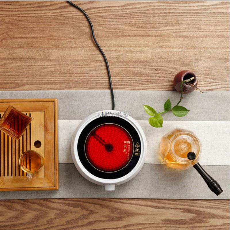 220V Hot Plate Stove Mini Electric Heater Stove Tea Maker For Coffee Milk Soup Heater Multifunctional Cooker 800W No Pot