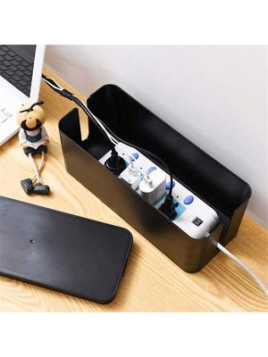 3 Stück/Set Kabelmanagement-Boxen Organizer Leiste Ladegerät Kabel Aufbewahrungsbox Staub Groß Lagerung Kabelhalter