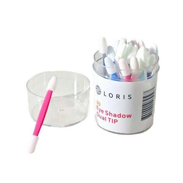 LORIS Disposable Eyeshadow Tip Brush 30-Pack 1 Unit