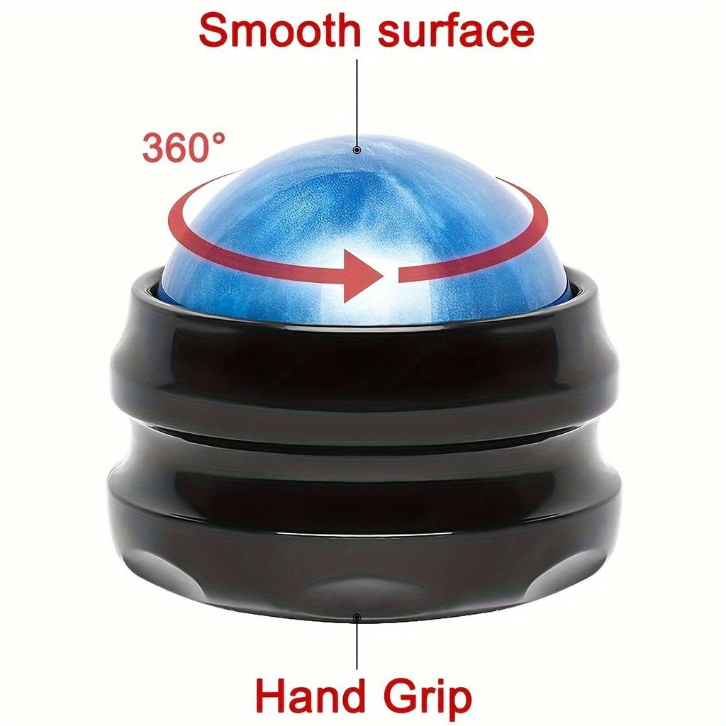 1pc Ergonomic Handheld Massage Roller Ball - Relaxing Deep Tissue Body Care Tool for Neck, Shoulder, Back, and Foot Massage, Myofascial Release