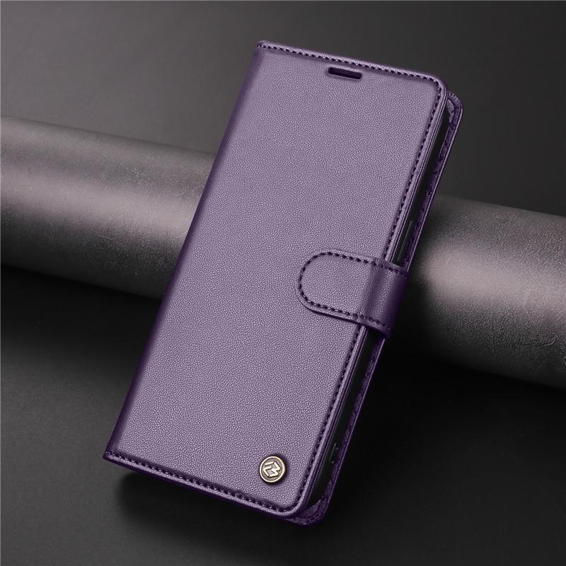 

Magnetic Leather Wallet Flip Case For Samsung Galaxy S24+ Ultra Plus S921 S926 S928 S24Pls Anti-theft Swipe Function Phone Cover for Galaxy S24