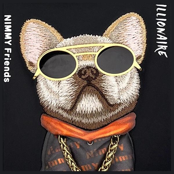 Etui do iPhone 16 Pro Nimmy Glasses Cool Dog Czarne