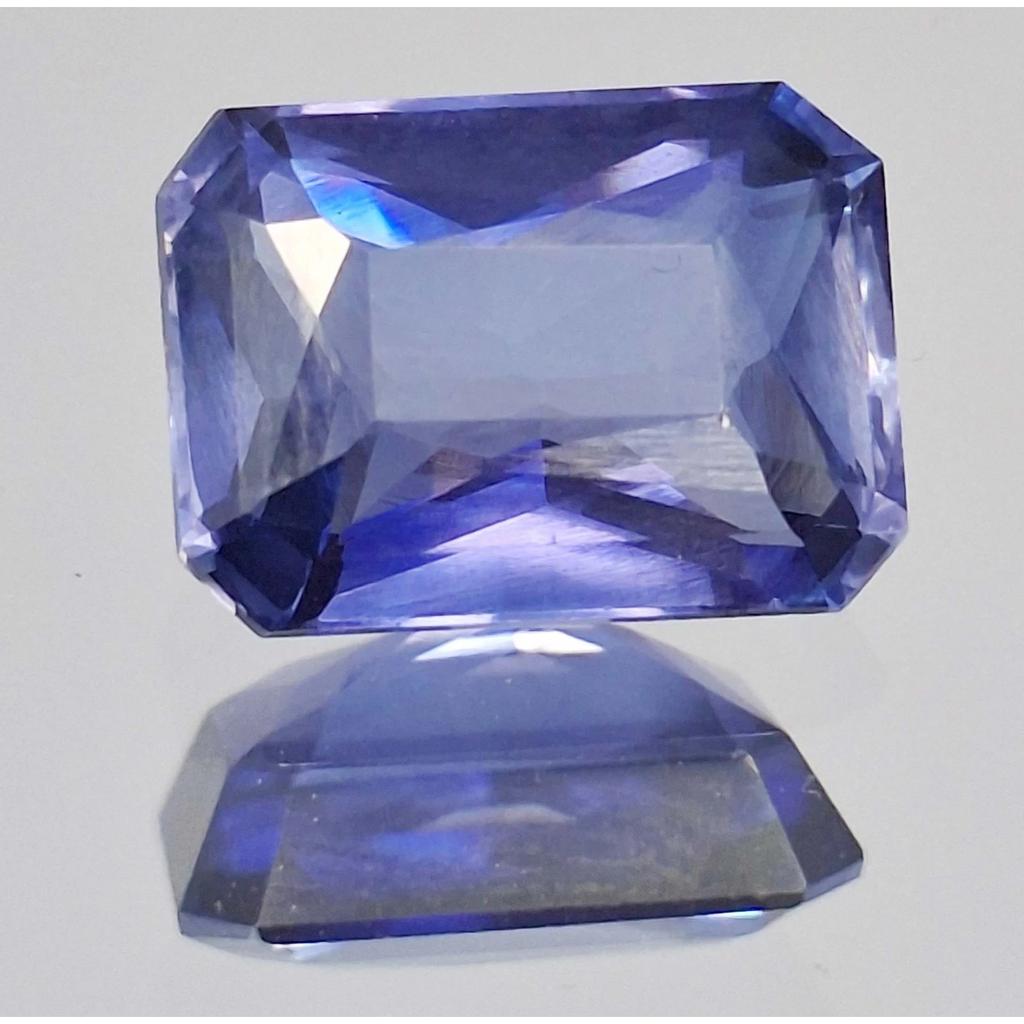 Natural Blue Sapphire Emerald Cut 11-13 Ct Beautiful Certified Loose Gemstone