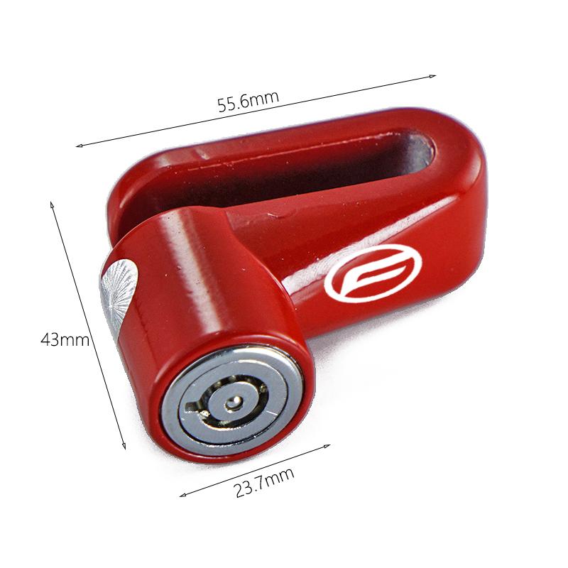 Für CFMOTO CF 650 650MT 650NK 400NK 650GT 2025 2025 Motorradzubehör Schloss Sicherheit Diebstahlschutz Scheibenbremsenschloss