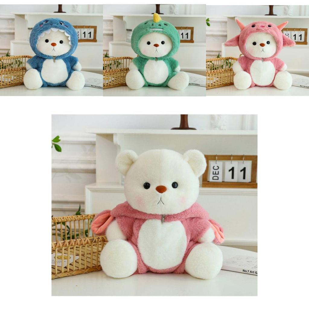 Adorable Lily Bear Plush Doll Strawberry Soft Toy For Girls Birthday Gift 35cm And 45cm Options