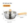 Sheng Bi De 304 Stainless Steel Non-stick Milk/Noodle Pot