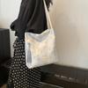 Large Capacity Underarm Bag Women's New Fashion Commuter Shoulder Bucket Bag