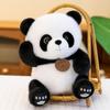 Cute Scarf Panda Plush Toy Children's Comfort Bear Pillow Claw Machine Activity Gift Ornament