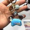 Eye Catching Pentagrams Keychain with Cartoon Animals Star Shaped Bag Pendant Accessories Fashionable Key Decoration