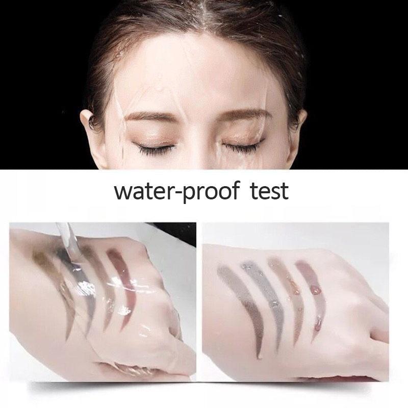 Microblading øyenbryn blyantfarge 4 spisser flytende bryn tatoveringspenn 5 farger maling sminke vanntett