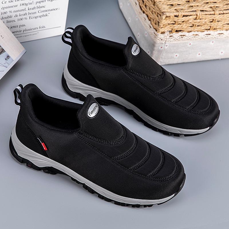 

Old man shoes men s foot cover widened and tall old walking shoes couple one pedal dad shoes non-slip 38