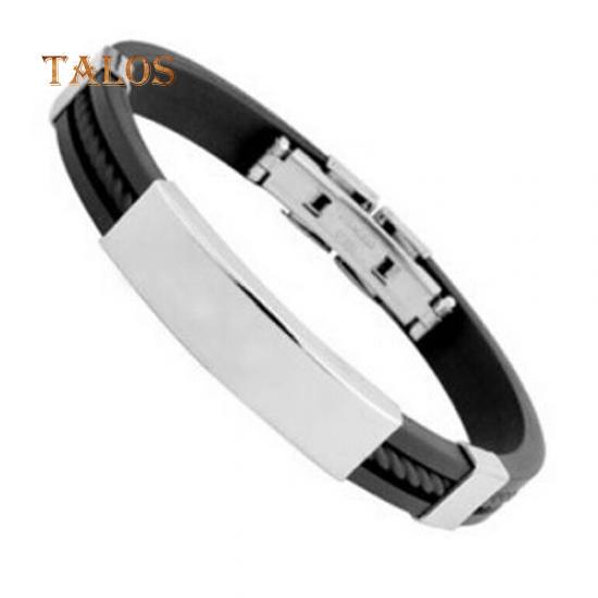 Men's Women's Stainless Steel Round Shell Infinity Bracelet Bangle Wristband Men's Women's Stainless Steel Round Shell Infinity Bracelet Bangle Wristband