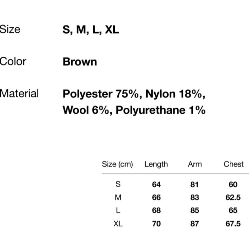 ThisisneVerthat Brushed V Neck Knit Sweater Brown