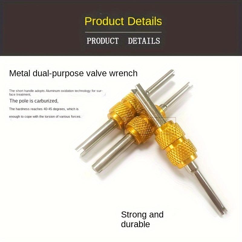 10pcs Universal Tire Valve Core Removal Tool Screwdriver Car Truck Bicycle Wheel Repair Tool Dual-Purpose