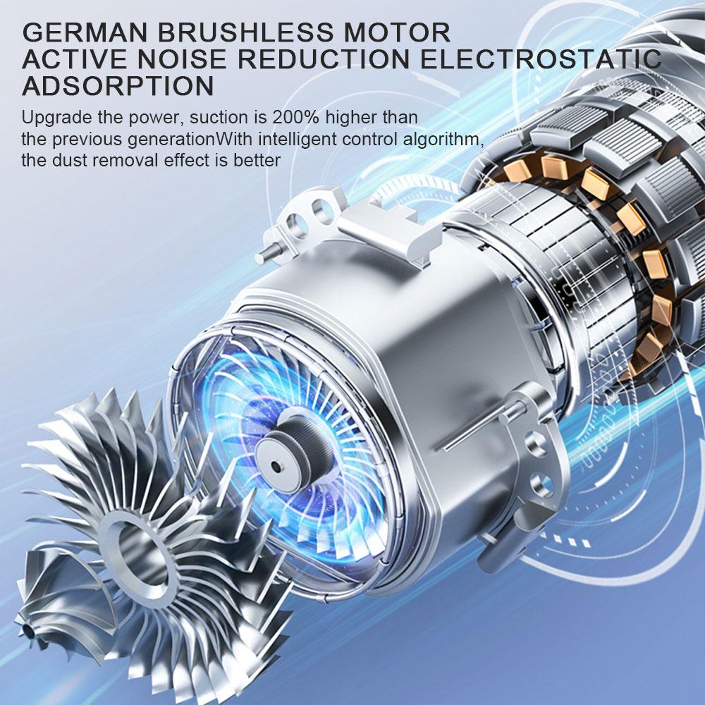 199000pa Wireless Vacuum Cleaner Portable Handheld Appliance Cleaning Machine Car Vacuum Cleaner 120w Car Cleaning Robot