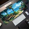 Forest Scenery Mouse Pad  Mous Pad Pc Gamer Computer Accessories Mousepad Gaming Laptop Keyboard Carpet Large Desk Mat Rug