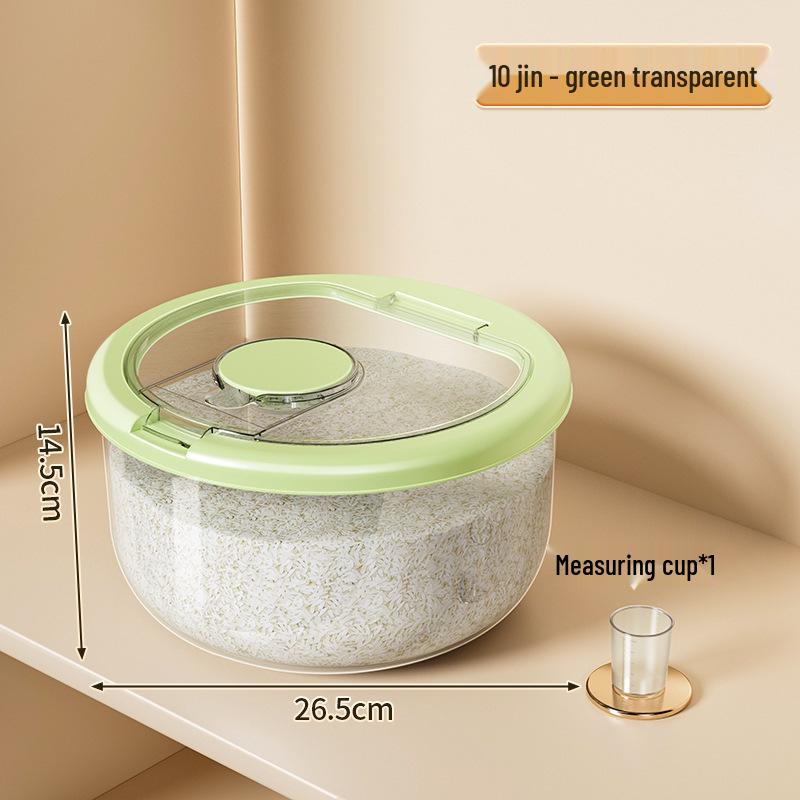 2025 Moisture-Proof Sealed Rice & Flour Storage Container