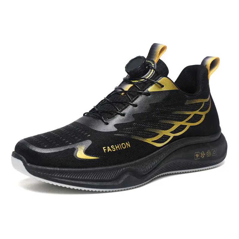 Fashion Cushioned Insole Mesh Upper Men's Casual Sneakers Breathable Running Summer Sale Walking Cheap Liquidation On Male Sports Shoes