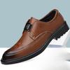 Mode Herbst Britische Herren Business Formelle Schuhe Große Größe Retro Mode Lässige Neue Designerschuhe Mann Einfarbig Retro Lederschuh