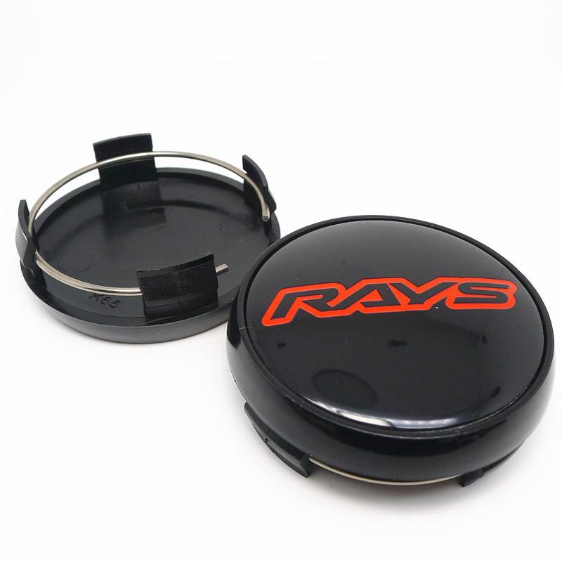 4pcs 65mm for Rays TE37 Wheel Center Cap Hub Cover Replacement Dust proof Rims Hubs Hubcaps Car Styling Accessories