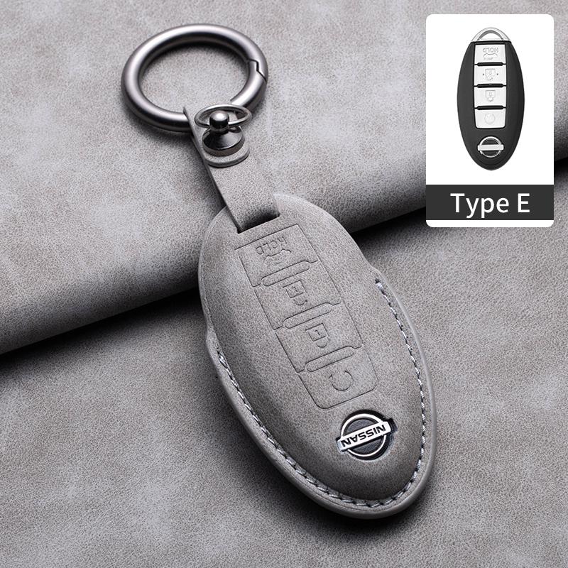 Car Key Remote Case Cover Holder For Nissan Tiida Qashqai J11 J10 Micra Kicks Altima X-Trail Fuga Navara Leaf Note Sentra Murano