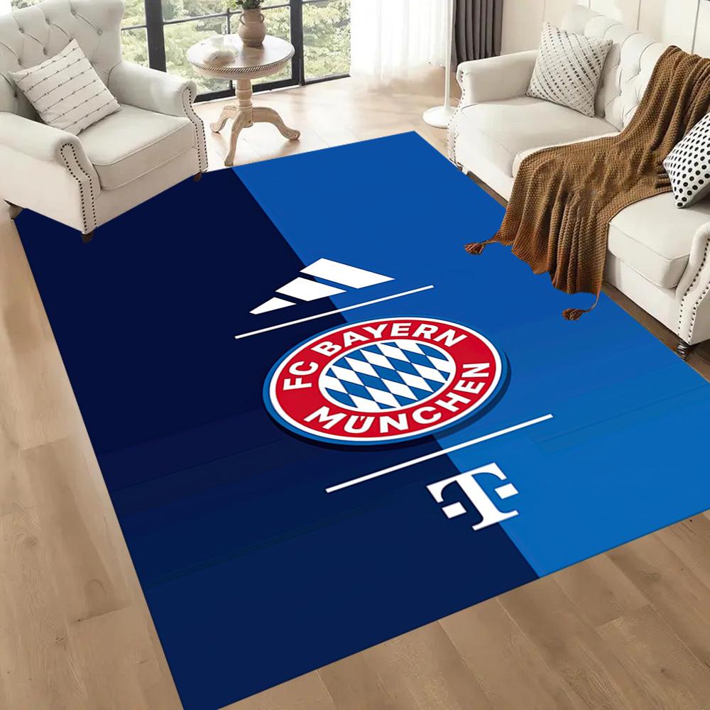Bayern Munich Floor Mat Perfect for Game Room Decorate Room Dining Room Bedrooms Anti-slip Rug Anime Office Decor Gift for Festivals