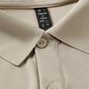 Adidas Pullover Comfortable Solid Color Short Sleeve Polo Shirt Men Polo Shirts Khaki JN9794
