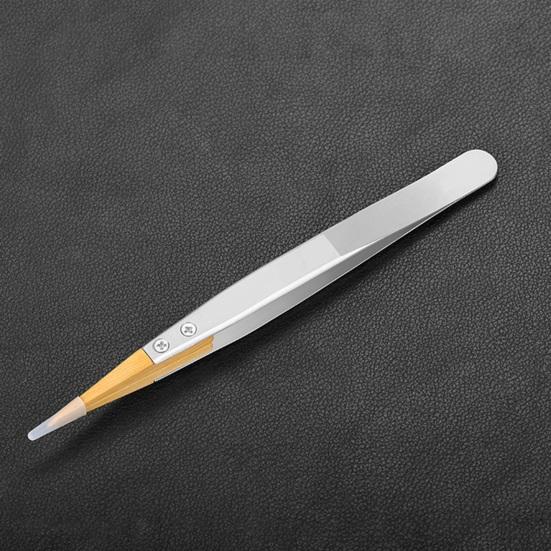 Precizní antimagnetické pinzety s ostrým hrotem. 27 Kusů Pinzety na opravu elektroniky bez poškrábání Nástroj na opravu brýlí