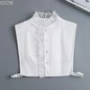 Girls Bowknots Lapel Shirt Detachable Collar Autumn Sweater Blouse Women Fake Collar Girls Removable Shirt Neck False Collar