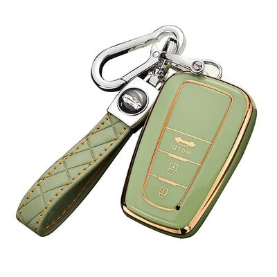 Toyota Smart Key Etui, Schlüsselhülle, Schlüsselanhänger, Stilvoll, Hochwertig, Kratzfest, Sturzsicher,