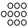 10 Pcs Sewing Machine Bobbin Winder Rubber Rings Outer Diameter 4cm/1.57in Frictions Wheel Replacement Accessories A0KF