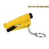 3-in-1 Safety Tool: Whistle, Car Window Breaker, Lifesaving Hammer Keychain