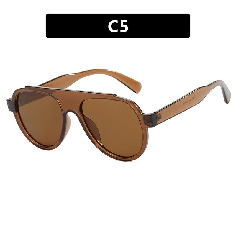 Big frame toad sunglasses new fashion trend personalized street sunglasses sun protection travel sunglasses