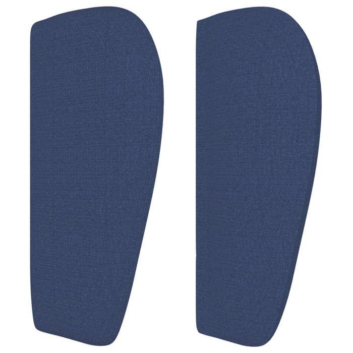 Tête de lit - Maison Exclusive - Oreilles - Bleu - 163 x 23 x 78/88 cm
