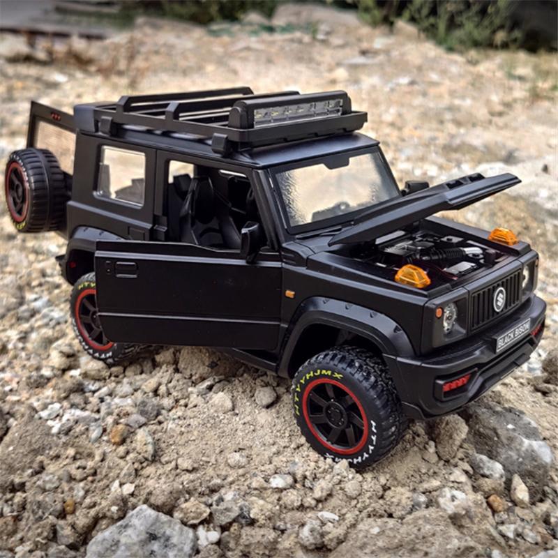 1/18 SUZUKI Jimny Alloy Car Model Diecasts Metal Toy Off-Road Vehicles Car Model High Simulation Collection Childrens Toys Gift