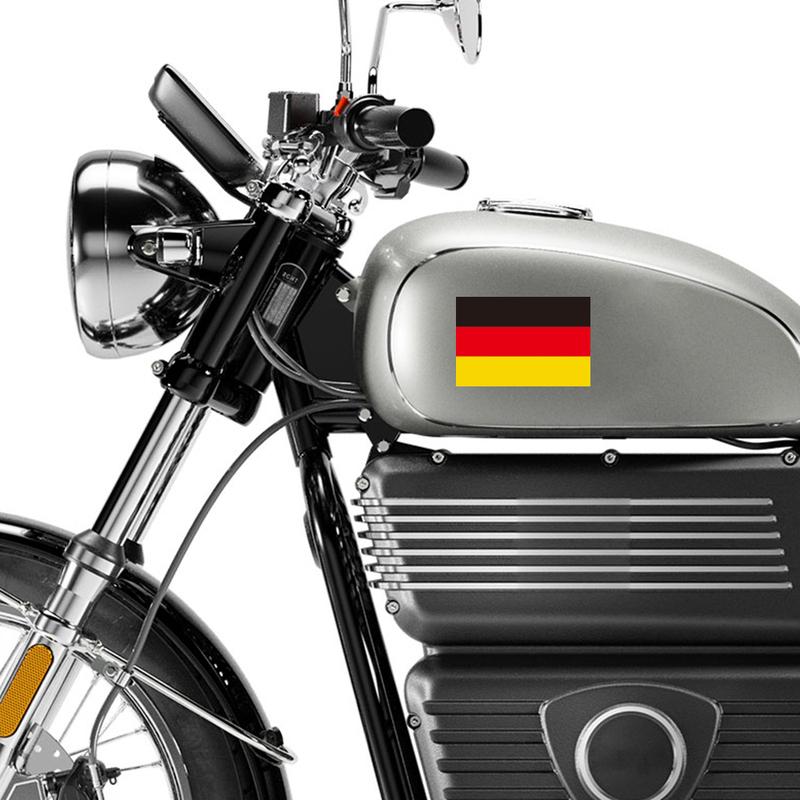Various Size German Germany Flags Stickers Graphics Decor Decal for Cars Window Phone Laptop Helmet Motorcycle Accessories Cover