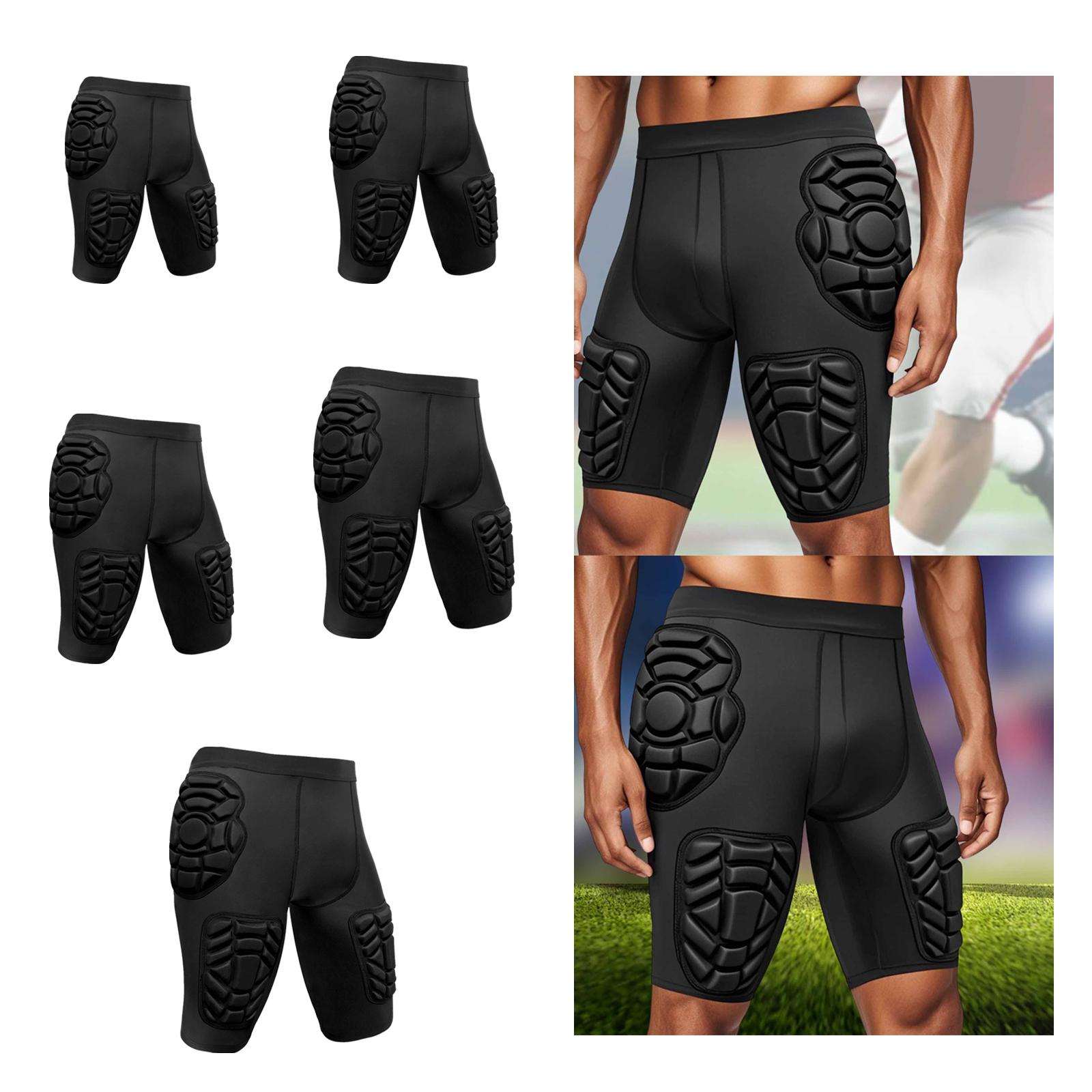 

3D Hip Protection Compression Shorts Comfortable EVA Butt Pads Impact Pad for XXL