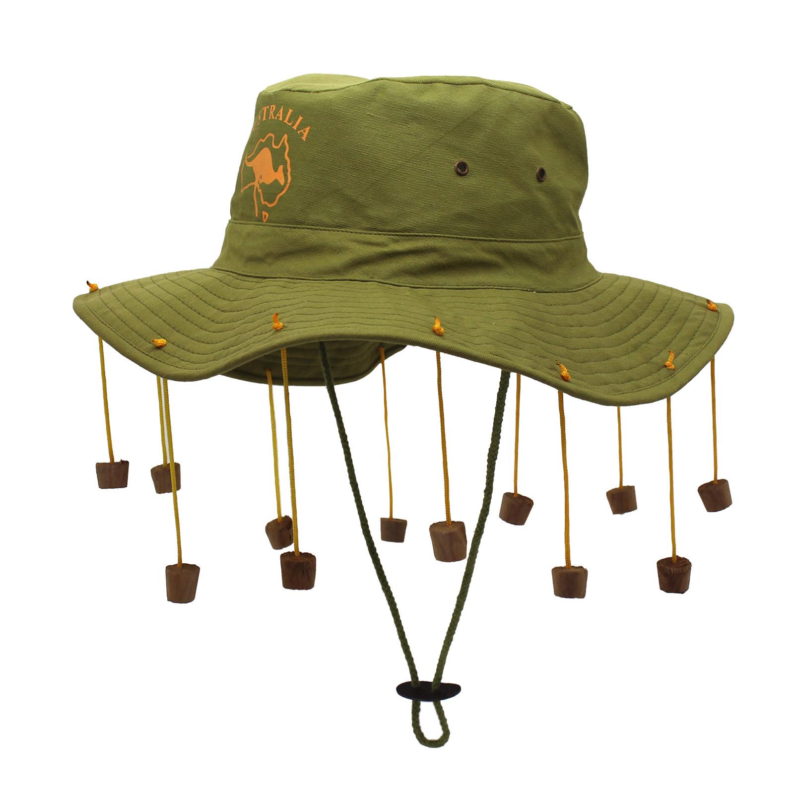 

Unisex Outdoor Fishing Hat Drawstring Summer For Parties Sunshade Sun Wide Cap Sun Hat With Cork 59