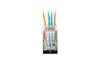 Wtyk sieciowy wtyczka lan rj45 przelotowy kat.6 ftp 100 sztuk