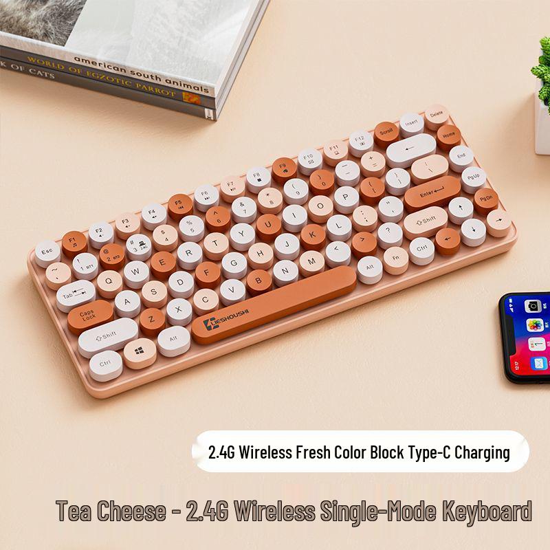 Bluetooth Wireless Keyboard & Mouse: Multi-Device, Rechargeable, Silent, Portable for Computers, Laptops, Tablets, Phones.