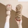 British style retro soft-soled sandals women's 2025 summer new sandals casual wear thin non-slip beach sandals