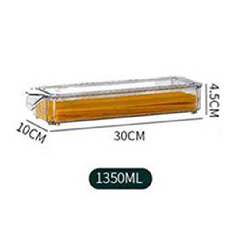 Plastic Food Storage Box Vegetable Fridge Storage Container Organizer Bins for Refrigerator  501ml