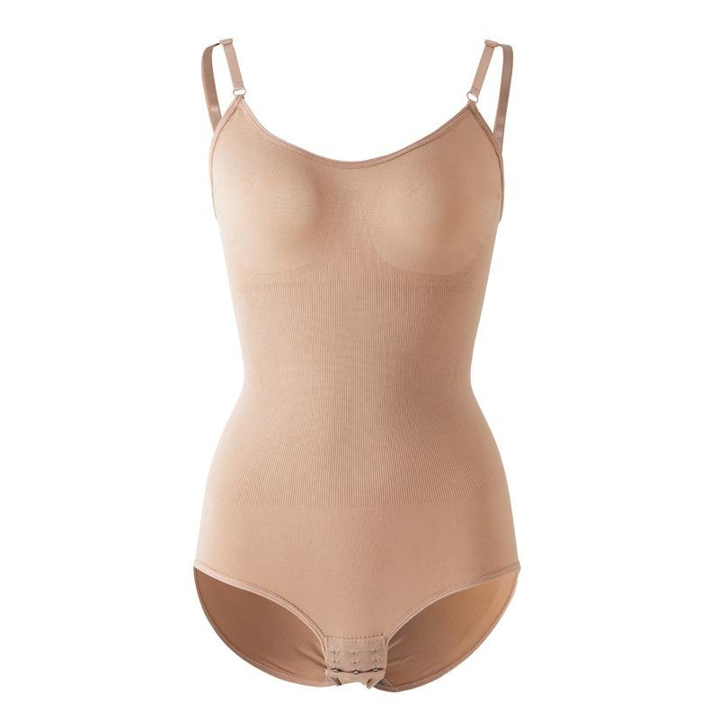 Women's One-Piece Shaper: Tummy-Tucking, Open-Crotch, Butt-Lifting, Body-Shaping, Strapless, Stretch, Waist-Cinching, Body-Sculpting Garment