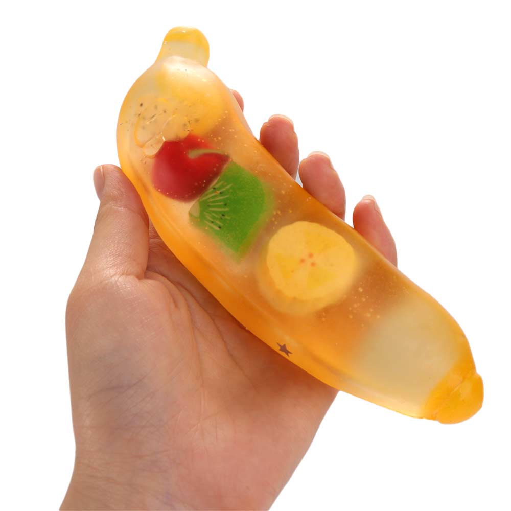 Sensory Maltose Banana Squeeze Toy Release Hand Slow Rebound Toy Sensory Play