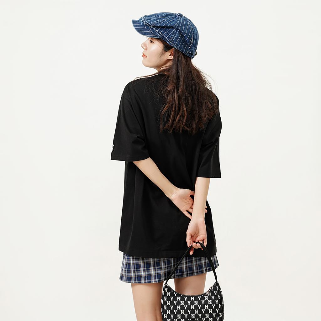 New MLB Mega Bear T Shirts Unisex Black 3ATSC1023-50BKS