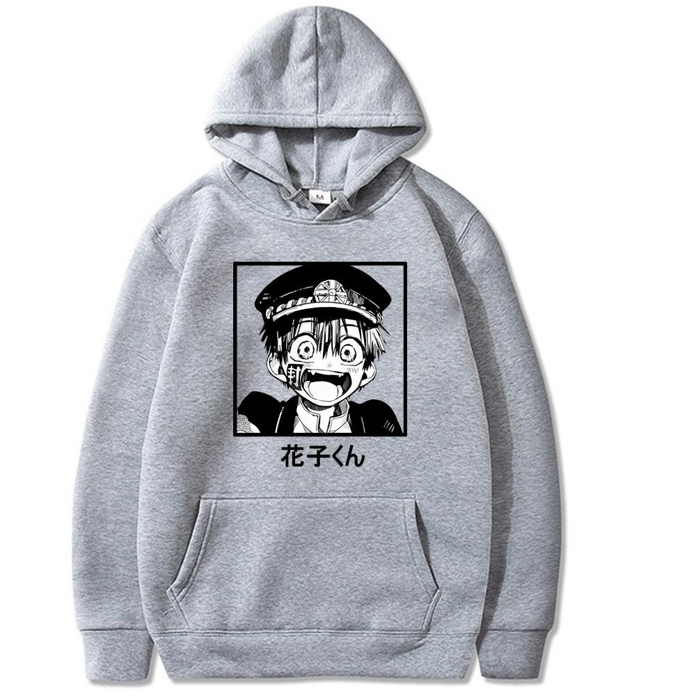 Japanese Animation Toilet-Bound Hanako-kun Men's Hoodie Sweatshirt Men Womnen Fashion Design Pullover Men's Fleece Hoodies