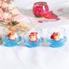 Anime Goldfish Principessa Ponyo Micro Landscape Ornamenti Mini Luminoso Goldfish Ji Vetro Fai da Te Desktop Modello Casa delle Bambole Decorazione Giocattoli