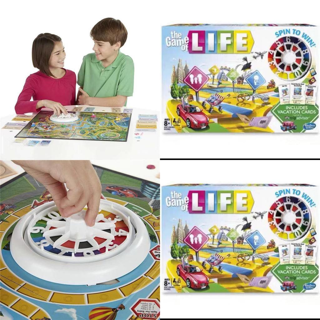 The Game Of Life English Card Deck Interactive Family Game For Game Night